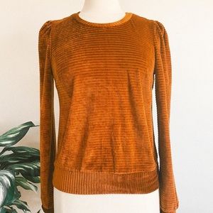 Orange sweater